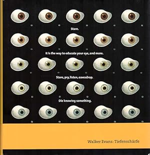 Immagine del venditore per Walker Evans: Tiefenschrfe. Texte von John John T. Hill. Heinz Liesbrock. Jerry L. Thompson. Alan Trachtenberg. Thomas Weski. venduto da Antiquariat Querido - Frank Hermann