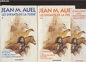 Les enfatns de la terre - En 2 volumes - 1. Le clan de l'ours des cavernes, La vallée des chevaux...