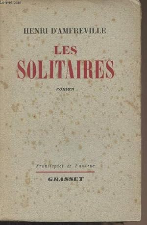 Seller image for Les solitaires for sale by Le-Livre