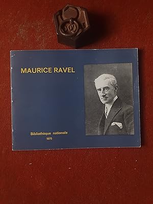 Bild des Verkufers fr Maurice Ravel zum Verkauf von Librairie de la Garenne