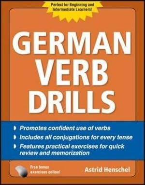 Imagen del vendedor de German Verb Drills, Fourth Edition (Drills Series) a la venta por WeBuyBooks