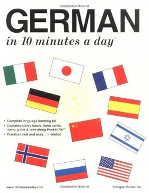 Bild des Verkufers fr German in "10 Minutes a Day" (10 Minutes a Day Series) zum Verkauf von WeBuyBooks