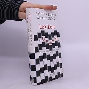 Seller image for Lexikon des Unwissens: Worauf es bisher keine Antwort gibt for sale by Bookbot