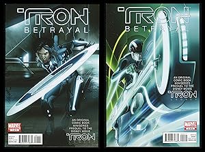 Seller image for Tron Betrayal Comic Set 1-2 Lot for sale by CollectibleEntertainment