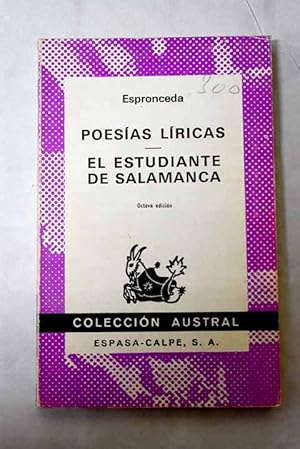 Poesías líricas