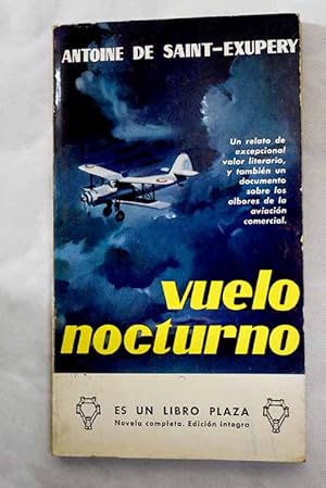 Imagen del vendedor de Vuelo nocturno a la venta por Alcan Libros