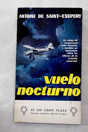 Imagen del vendedor de Vuelo nocturno a la venta por Alcan Libros