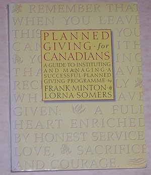 Imagen del vendedor de Planned Giving for Canadians a la venta por Riverwash Books (IOBA)