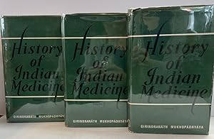 History Of Indian Medicine. 3 Volume Set
