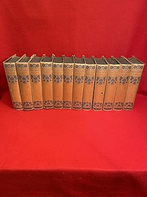 Seller image for The Novels of the Sisters Bronte. Edited by Temple Scott (Thornton Edition). 12 vols (set) for sale by St Philip's Books, P.B.F.A., B.A.