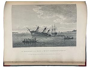 Seller image for A Voyage of Discovery to the North Pacific Ocean, and Round the World; in which the Coast of North-West America has been Carefully Examined and Accurately Surveyed. Undertaken by his Majesty's Command, Principally with a View to Ascertain the Existence of any Navigable Communication between the North Pacific and North Atlantic Oceans; and Performed in the Years 1790, 1791, 1792, 1793, 1794, and 1795, in the Discovery Sloop of War, and Armed Tender Chatham, under the Command of Captain George Vancouver. Volumes I-III plus Atlas for sale by Donald A. Heald Rare Books (ABAA)