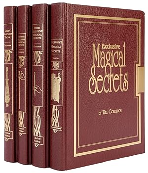 Seller image for Four Goldston Deluxe Edition Magic Books for sale by Quicker than the Eye