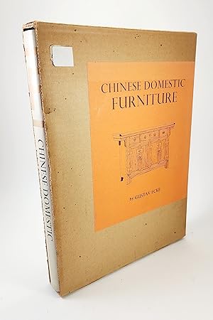 Immagine del venditore per Chinese Domestic Furniture venduto da R. Rivers Books