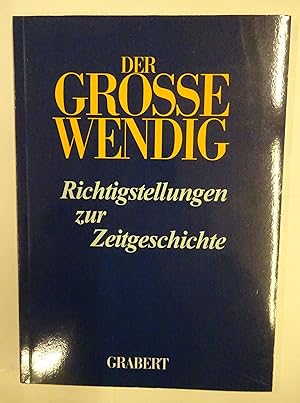 Seller image for Der grosse Wendig. Registerband. for sale by Der Buchfreund