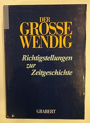 Seller image for Der grosse Wendig. Band 4. for sale by Der Buchfreund