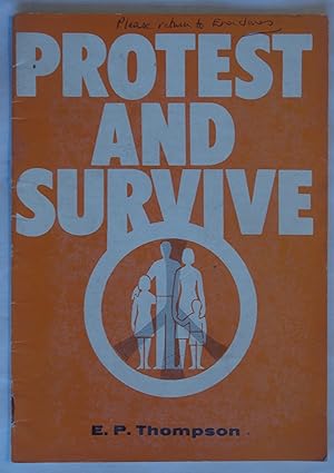 Seller image for Protest and Survive for sale by Dr Martin Hemingway (Books)