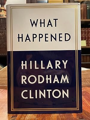 Imagen del vendedor de What Happened [FIRST EDITION] a la venta por Uncharted Books