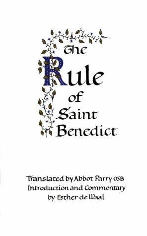 Bild des Verkufers fr The Rule of Saint Benedict zum Verkauf von WeBuyBooks