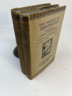 Seller image for THE HISTORY OF HERODOTUS. 2 Volumes Complete Everyman's Library Volume No. 405 for sale by Frey Fine Books