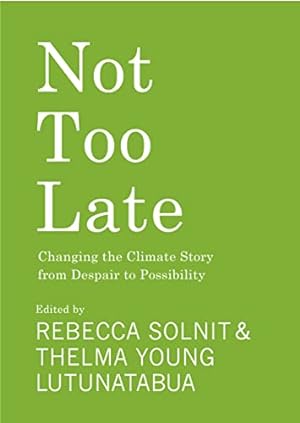 Imagen del vendedor de Not Too Late: Changing the Climate Story from Despair to Possibility a la venta por WeBuyBooks