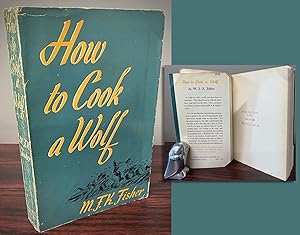 Seller image for HOW TO COOK A WOLF - Rare Advance Review Copy for sale by TBCL The Book Collector's Library