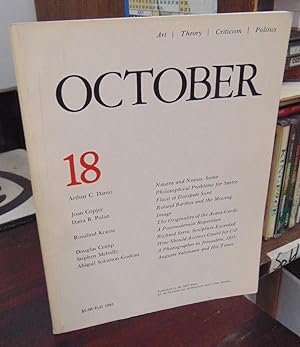 Image du vendeur pour October #18 (Fall 1981) mis en vente par Atlantic Bookshop