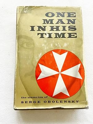 Seller image for 1958 HC One Man in His Time: The Memoirs of Serge Obolensky for sale by Miki Store