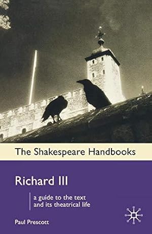 Bild des Verkufers fr Richard III: 22 (Shakespeare Handbooks) zum Verkauf von WeBuyBooks