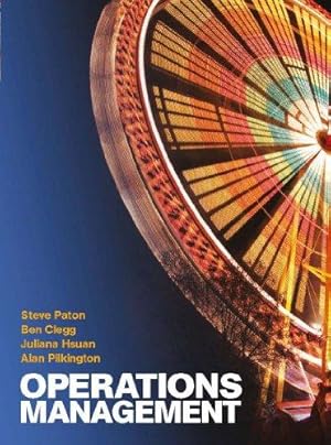 Imagen del vendedor de Operations Management a la venta por WeBuyBooks