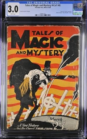 Tales of Magic and Mystery 1928 March, #4. Contains Cool Air