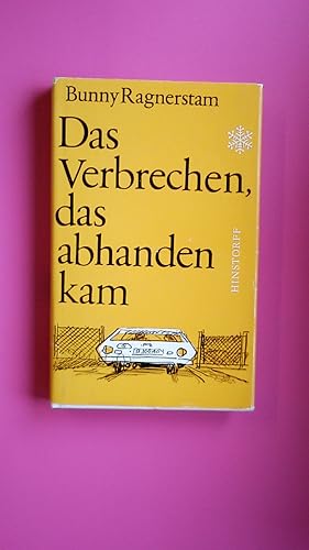 Seller image for DAS VERBRECHEN, DAS ABHANDEN KAM. Roman for sale by Butterfly Books GmbH & Co. KG