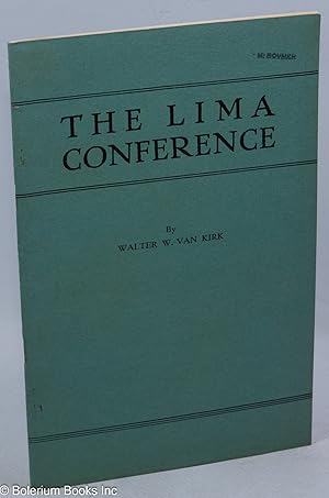 Seller image for The Lima Conference for sale by Bolerium Books Inc.