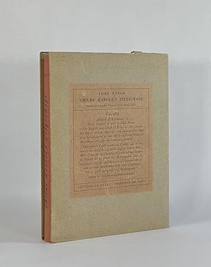 [Designed by Monroe Wheeler] CHILDE HAROLD'S PILGRIMAGE: A Romaunt by Lord Byron