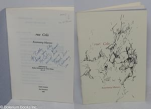rue Cels: [inscribed & signed to Robert Anbian]
