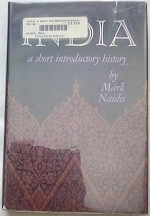 Imagen del vendedor de India: A Short Introductory History a la venta por P Peterson Bookseller