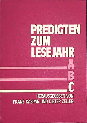 Bild des Verkufers fr Predigten zum Lesejahr; Teil: C. zum Verkauf von books4less (Versandantiquariat Petra Gros GmbH & Co. KG)