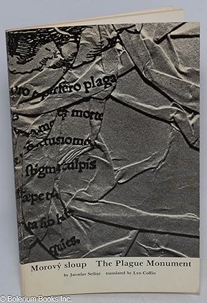 Imagen del vendedor de Morovy Sloup - The Plague Monument. by Jaroslav Seifert - translation by Lyn Coffin a la venta por Bolerium Books Inc.