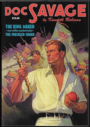 Seller image for DOC SAVAGE #19: THE KING MAKER & THE FRECKLED SHARK for sale by Books from the Crypt