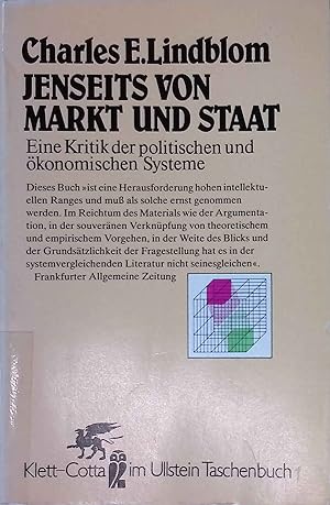 Imagen del vendedor de Jenseits von Markt und Staat : e. Kritik d. polit. u. konom. Systeme. Ullstein-Buch ; Nr. 39065 : Klett-Cotta im Ullstein-Taschenbuch a la venta por books4less (Versandantiquariat Petra Gros GmbH & Co. KG)