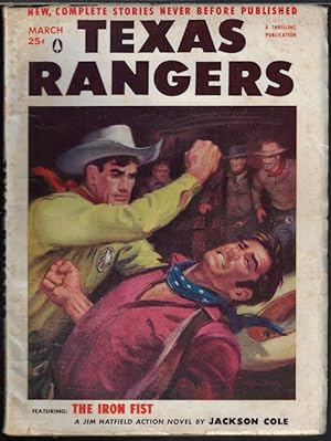 TEXAS RANGERS: March, Mar. 1957 ("The Iron Fist")