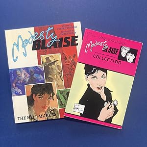 Seller image for The Official Modesty Blaise Collection Book One & Modesty Blaise 'The Hell Makers' for sale by Print Matters