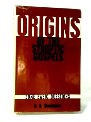 Seller image for Origins Of The Synoptic Gospels : Some Basic Questions for sale by World of Rare Books