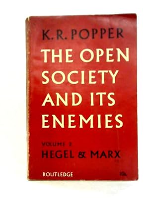 Imagen del vendedor de The Open Society and it's Enemies: Volume II a la venta por World of Rare Books