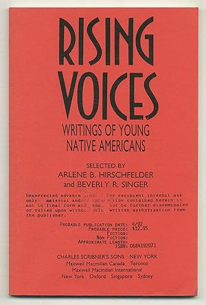 Image du vendeur pour Rising Voices: Writings of Young Native Americans mis en vente par Between the Covers-Rare Books, Inc. ABAA