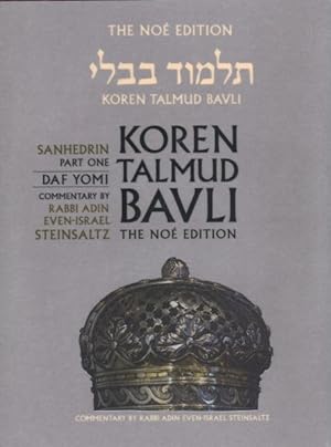 Seller image for Koren Talmud Bavli : Sanhedrin, The Noe Edition -Language: hebrew for sale by GreatBookPrices