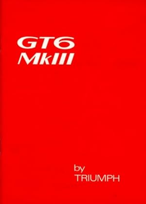 Seller image for Gt6 MkIII for sale by GreatBookPrices