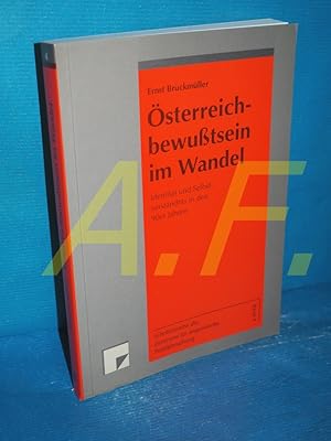 Bild des Verkufers fr sterreichbewusstsein im Wandel : Identitt und Selbstverstndis in den 90er Jahren [Hrsg.: Verein fr Sozial- und Wirtschaftsforschung] / Zentrum fr Angewandte Politikforschung (Wien): Schriftenreihe des Zentrums fr Angewandte Politikforschung , Bd. 4 zum Verkauf von Antiquarische Fundgrube e.U.