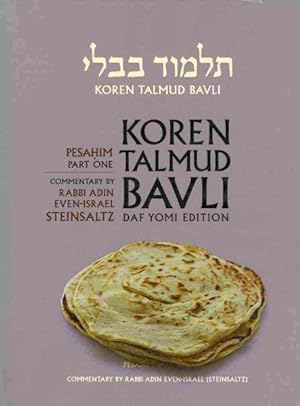 Imagen del vendedor de Koren Talmud Bavli Daf Yomi Size : Pesahim -Language: hebrew a la venta por GreatBookPrices