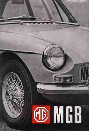 Imagen del vendedor de Mg Mgb Tourer & Gt Us 68 Owner's Handbook a la venta por GreatBookPrices