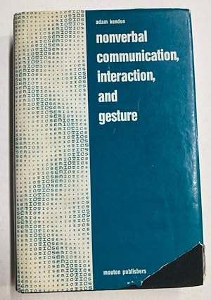 Imagen del vendedor de Nonverbal Communication, Interaction, and Gesture. Selections from Semiotica. a la venta por Plurabelle Books Ltd